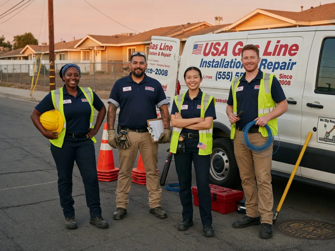 Gas Line Installation company in Bradley, CA